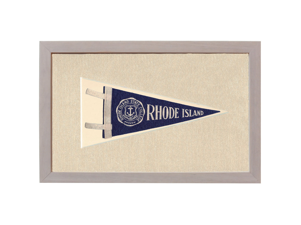 Vintage Rhode Island Pennant
