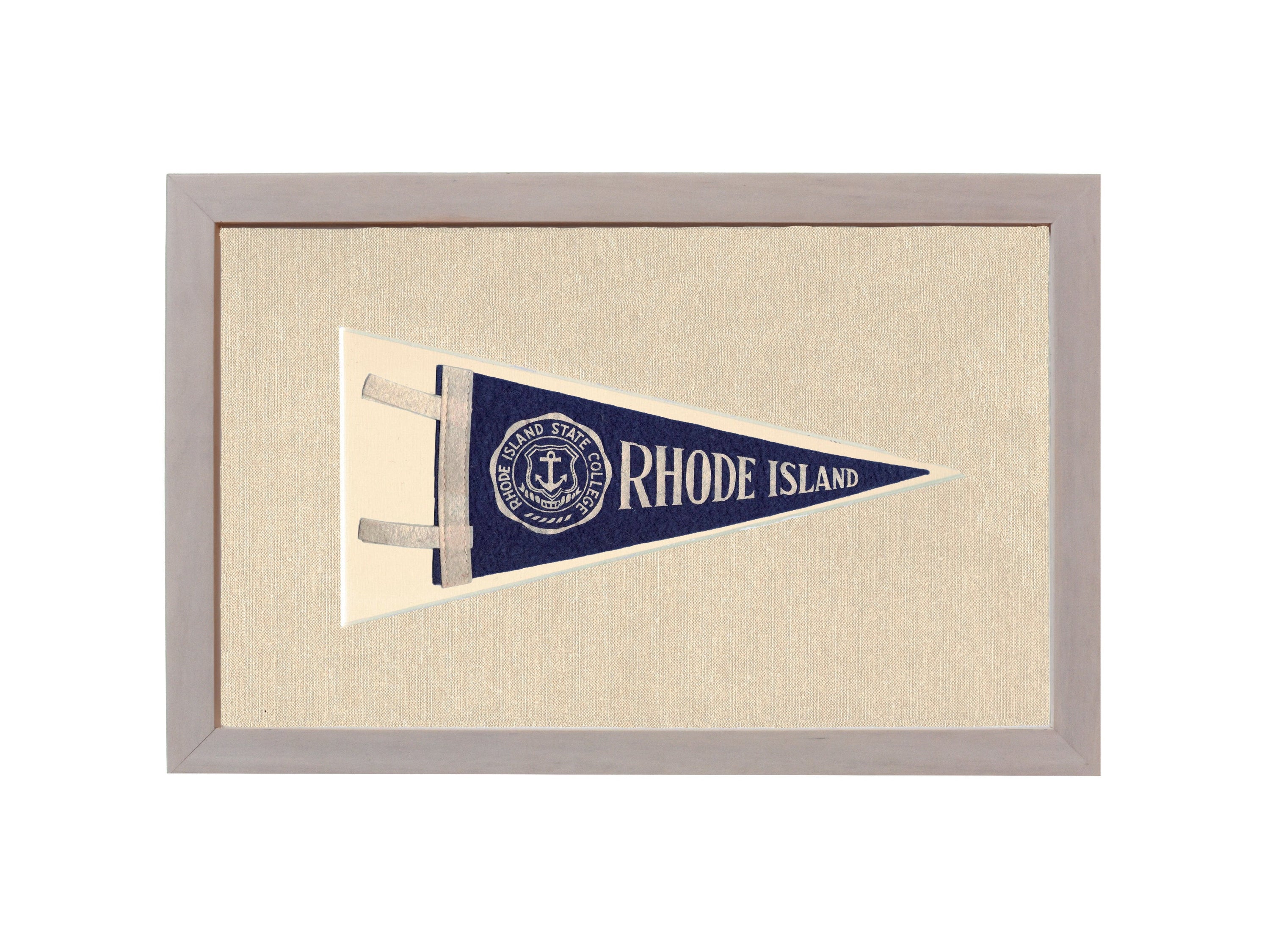 Vintage Rhode Island Pennant