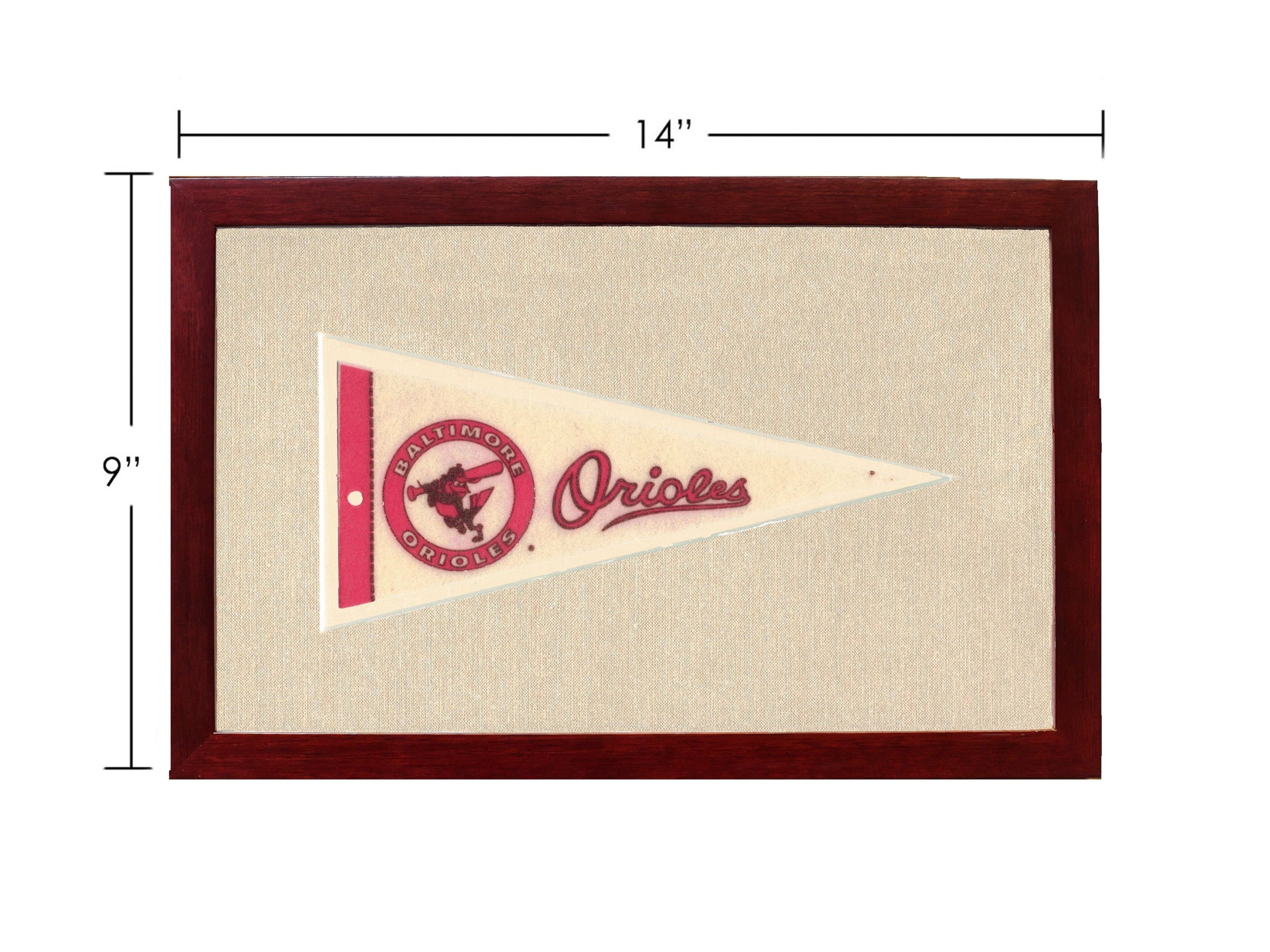 Americana Memories Vintage Pennants and Memorabilia Vintage Baltimore Orioles Pennant