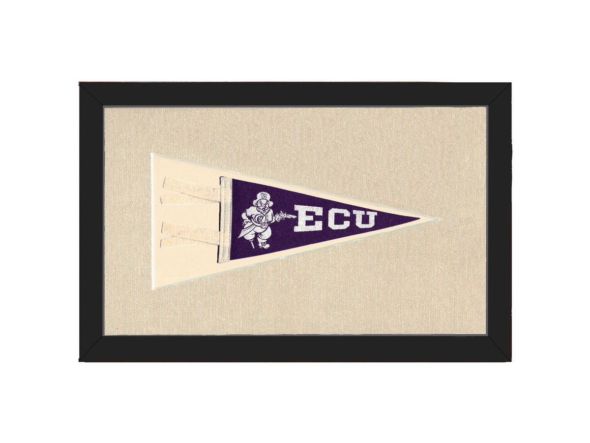 Americana Memories Vintage Pennants and Memorabilia Vintage East Carolina University Pennant