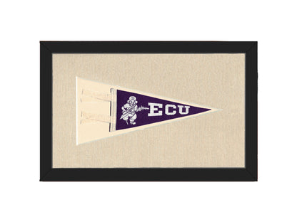 Americana Memories Vintage Pennants and Memorabilia Vintage East Carolina University Pennant