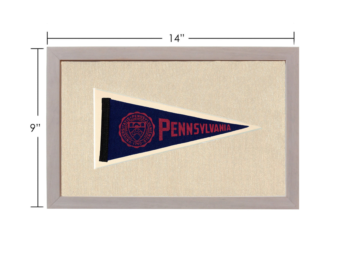 Americana Memories Vintage Pennants and Memorabilia Vintage University of Pennsylvania Pennant