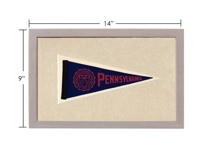 Americana Memories Vintage Pennants and Memorabilia Vintage University of Pennsylvania Pennant