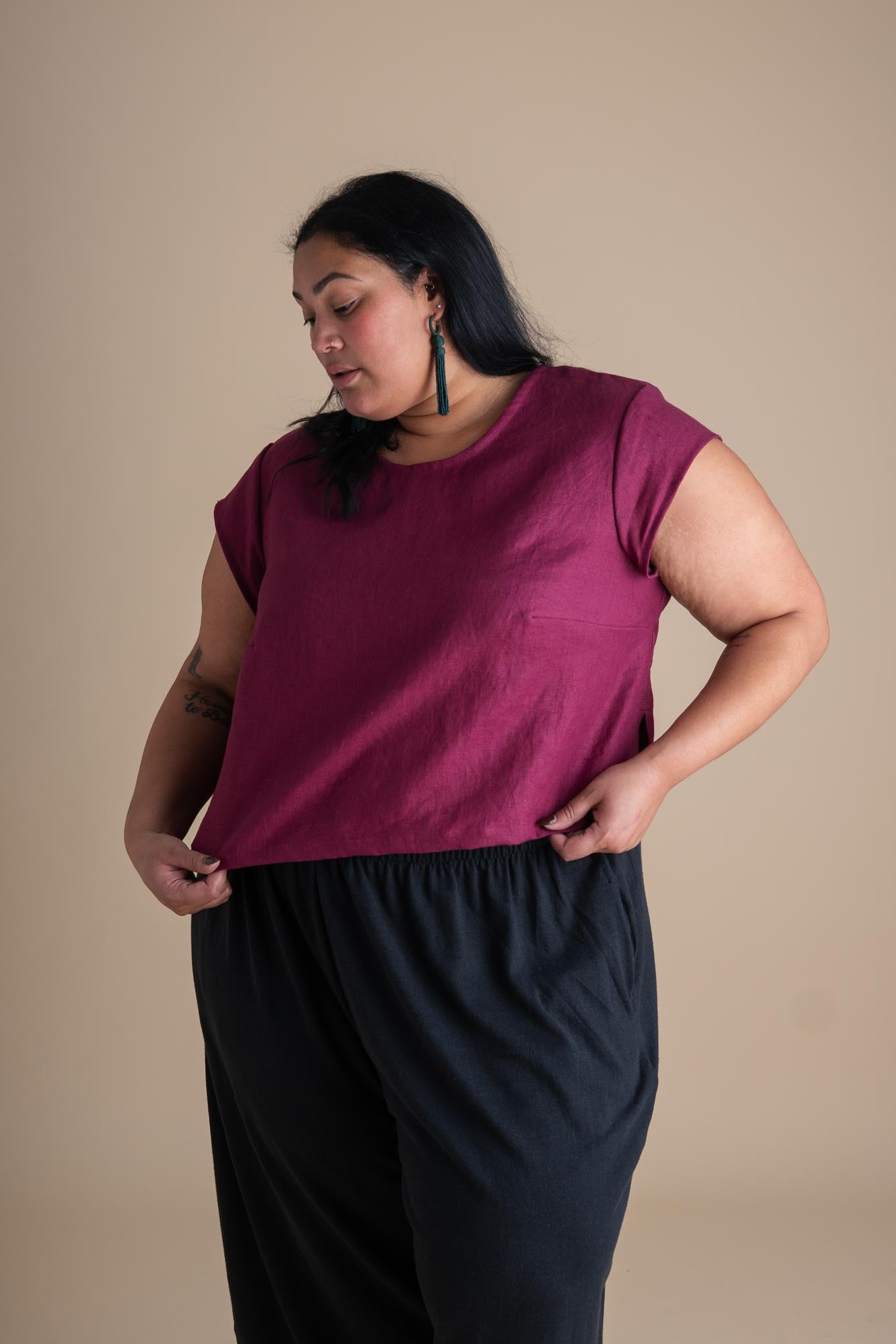 Painter Top in Orchid
