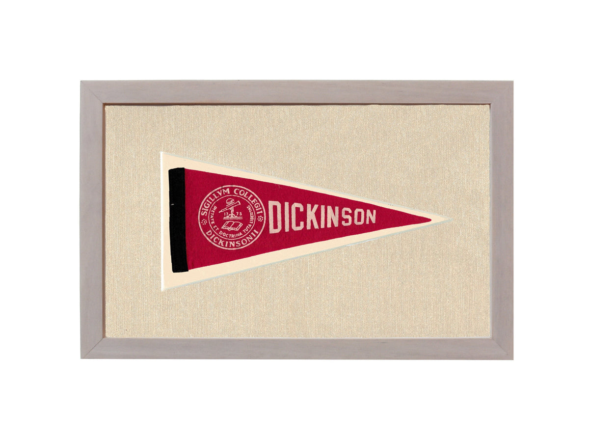 Americana Memories Vintage Pennants and Memorabilia Vintage Dickinson College Pennant