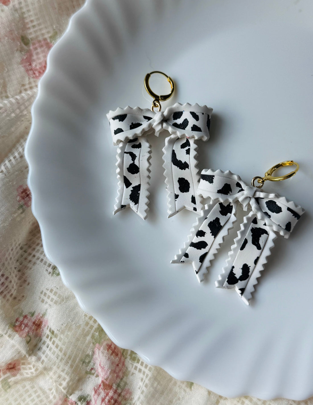 Cow Print Ribbons