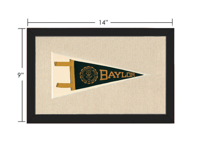 Americana Memories Vintage Pennants and Memorabilia Vintage Baylor University Pennant