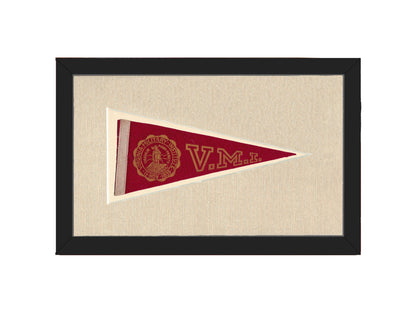 Americana Memories Vintage Pennants and Memorabilia Vintage Virginia Military Institute Pennant