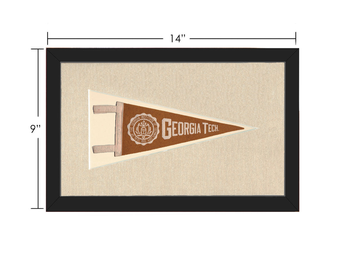 Vintage Georgia Tech Pennant