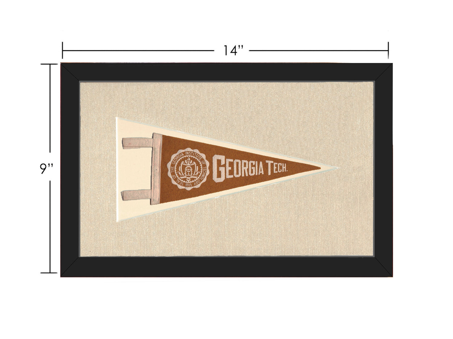 Vintage Georgia Tech Pennant