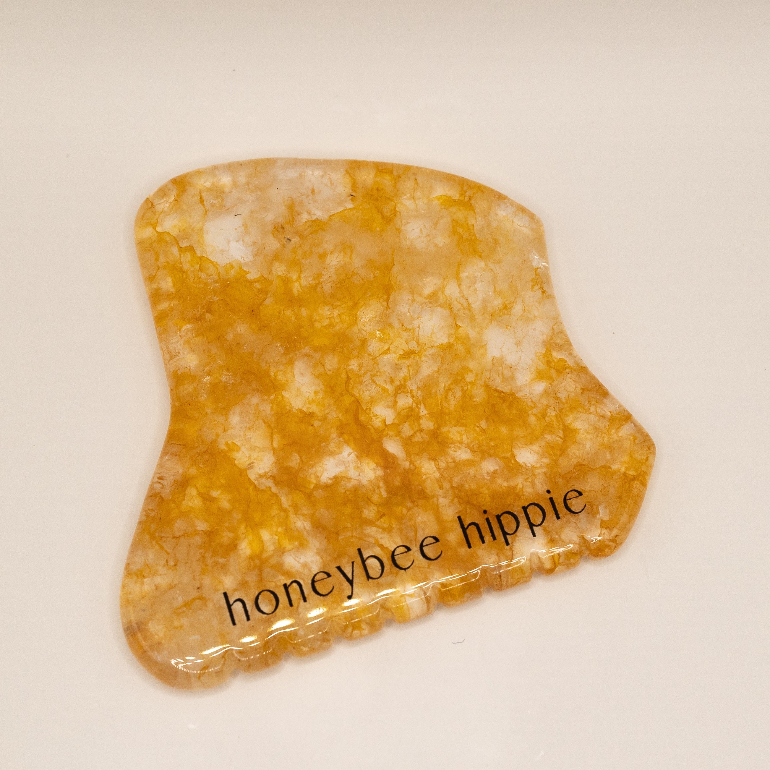 Yellow stone with &