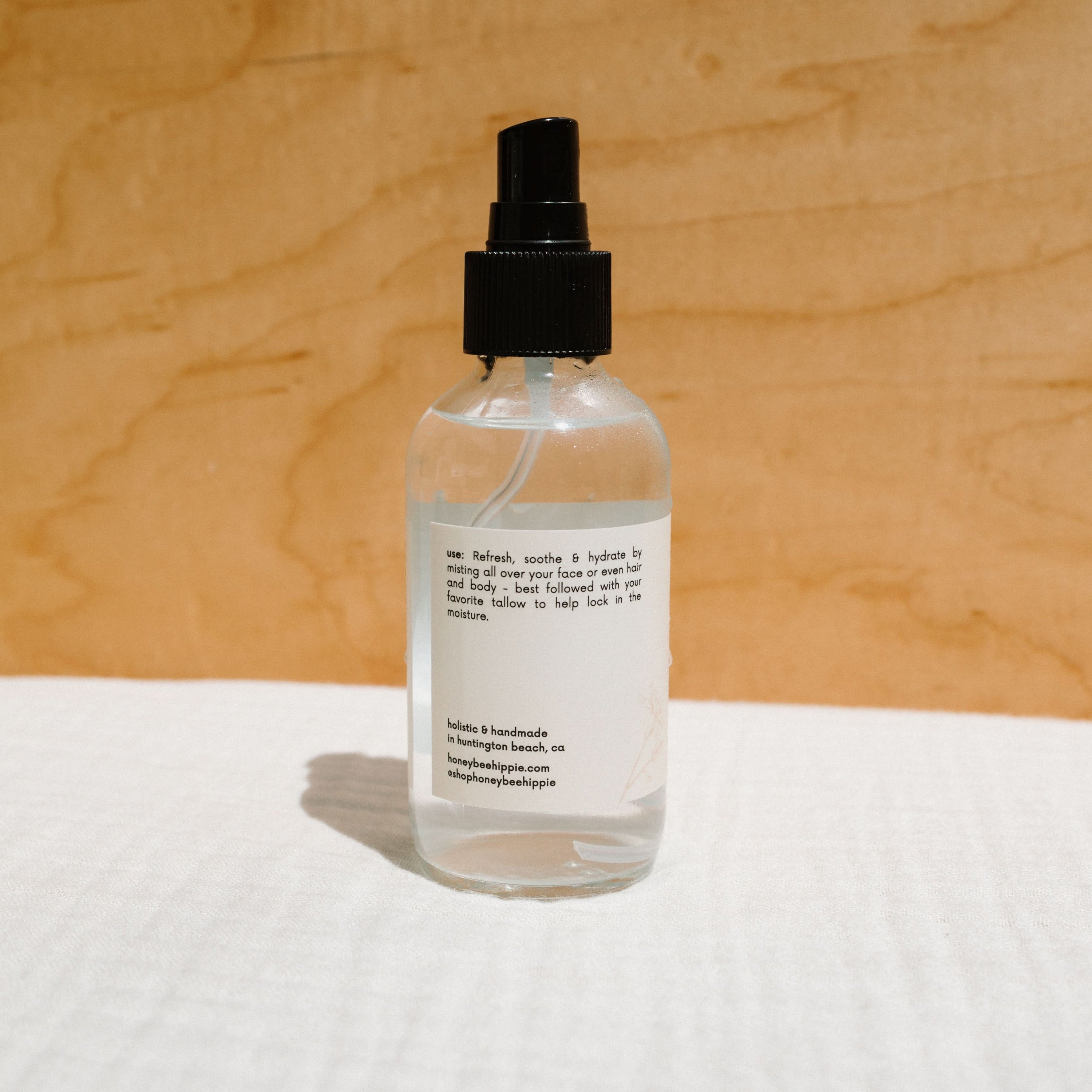 Honeybee Hippie face rose hydrosol