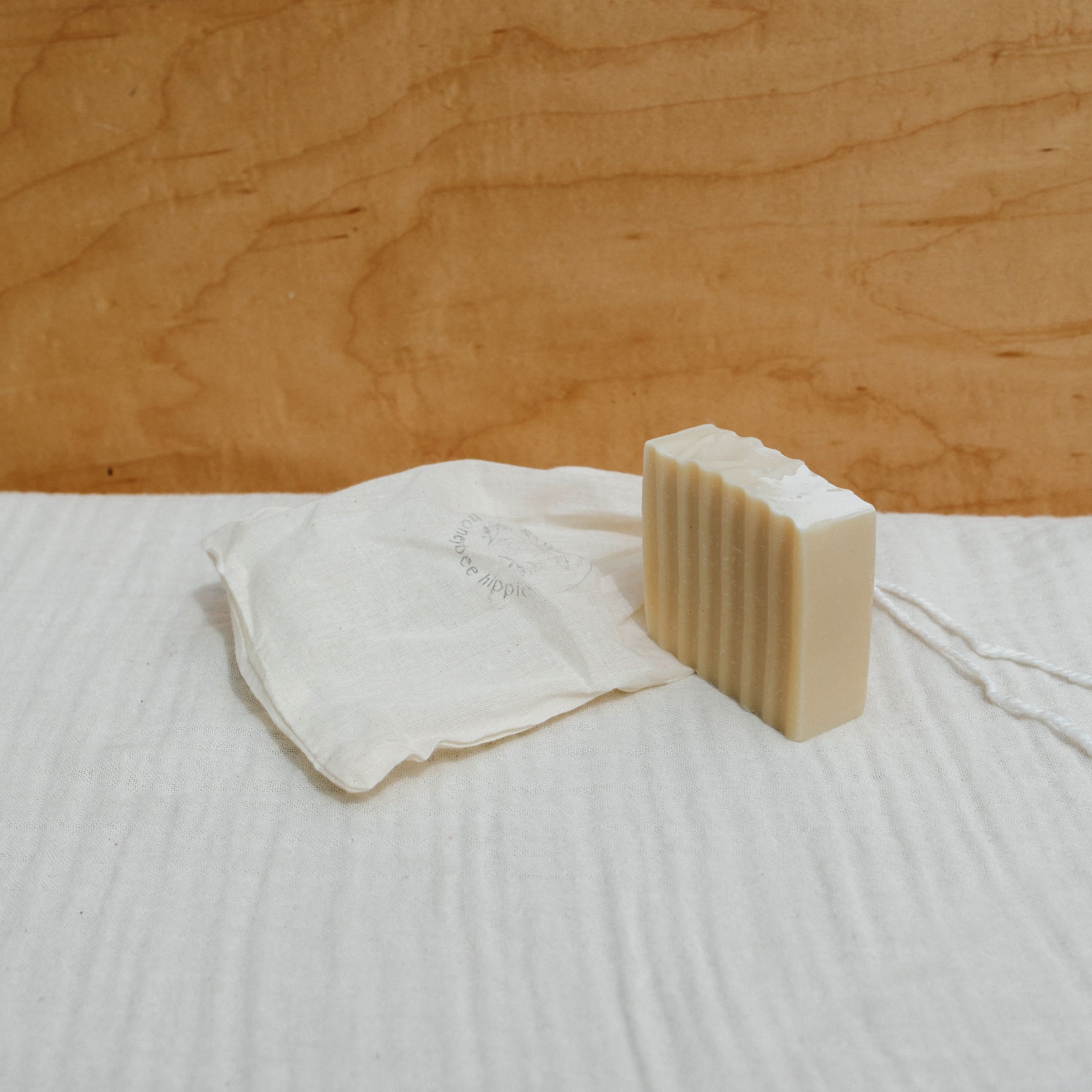 Honeybee Hippie soap the honeybee tallow soap bar