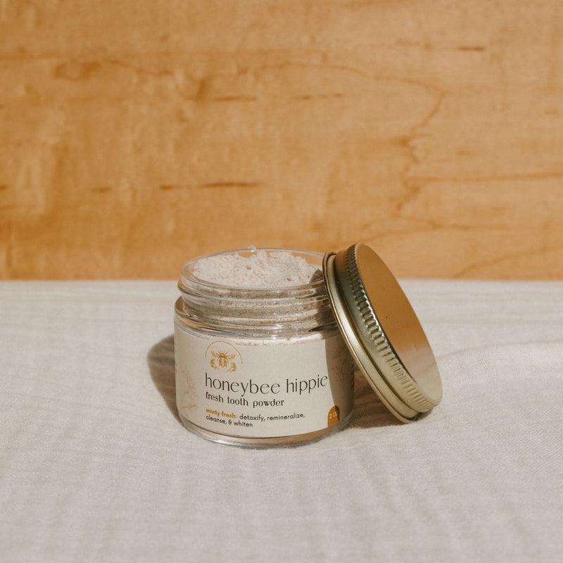 Honeybee Hippie Tooth Powder Fresh Tooth Powder