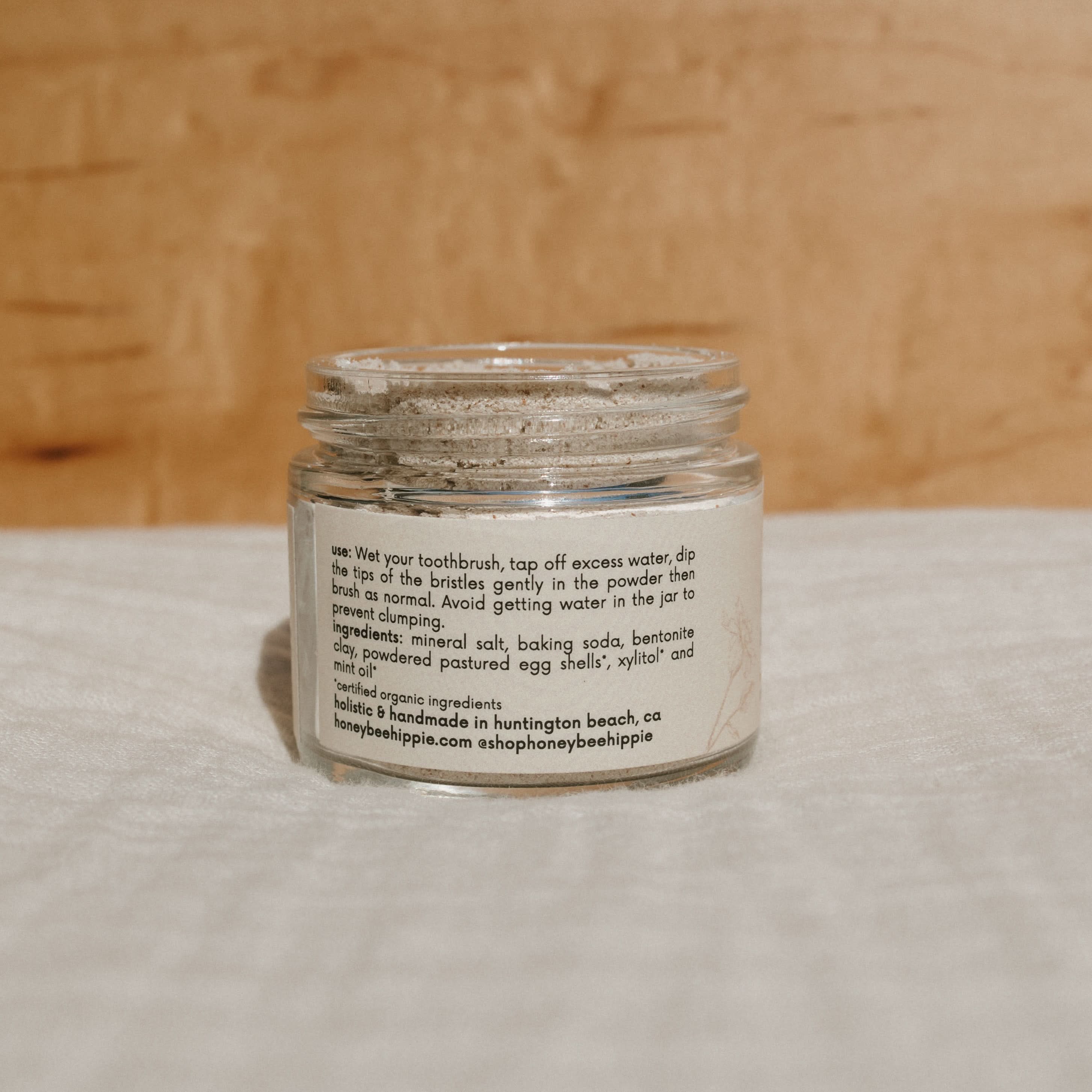 Honeybee Hippie Tooth Powder Fresh Tooth Powder