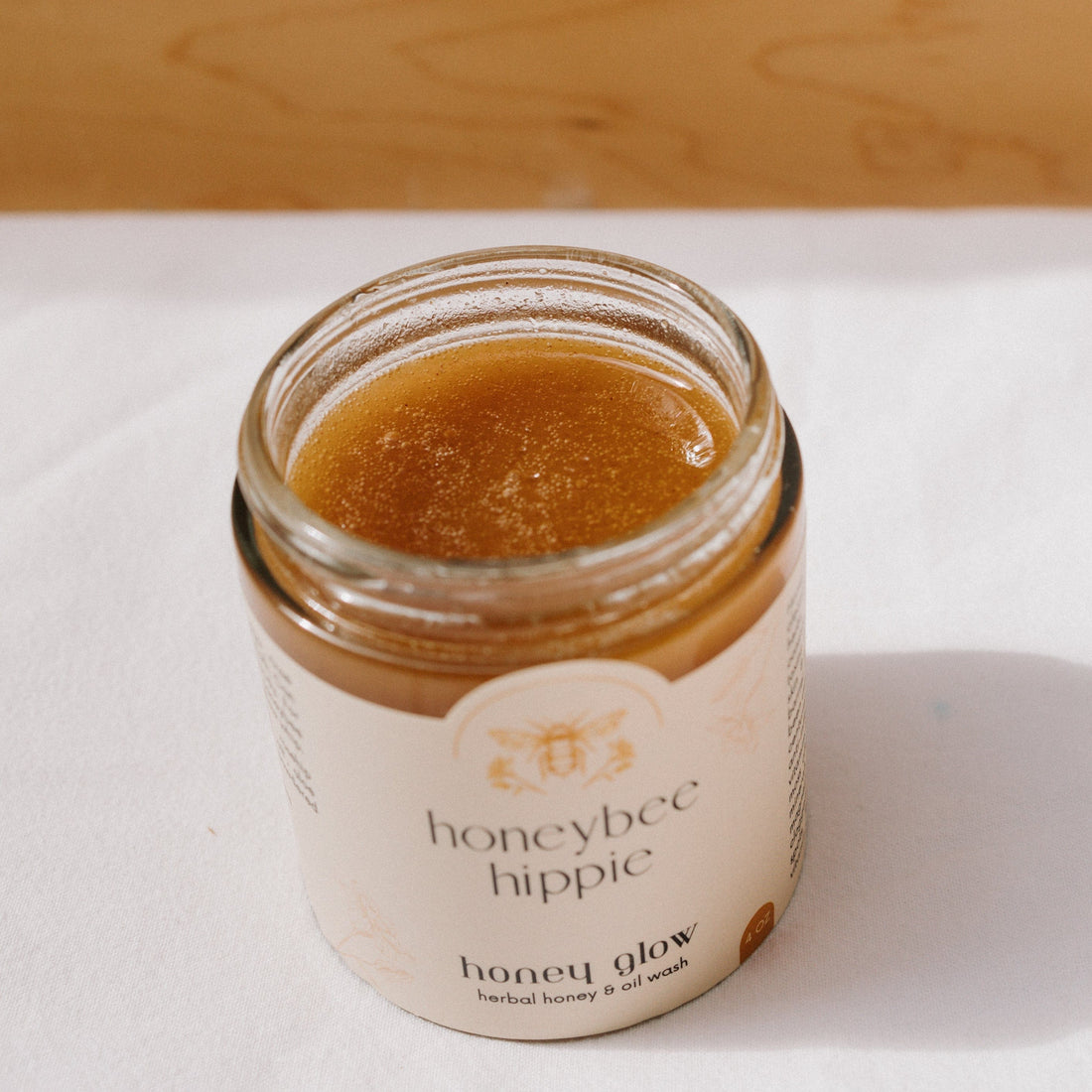 Honeybee Hippie Face Wash honey glow herbal honey &amp; oil wash