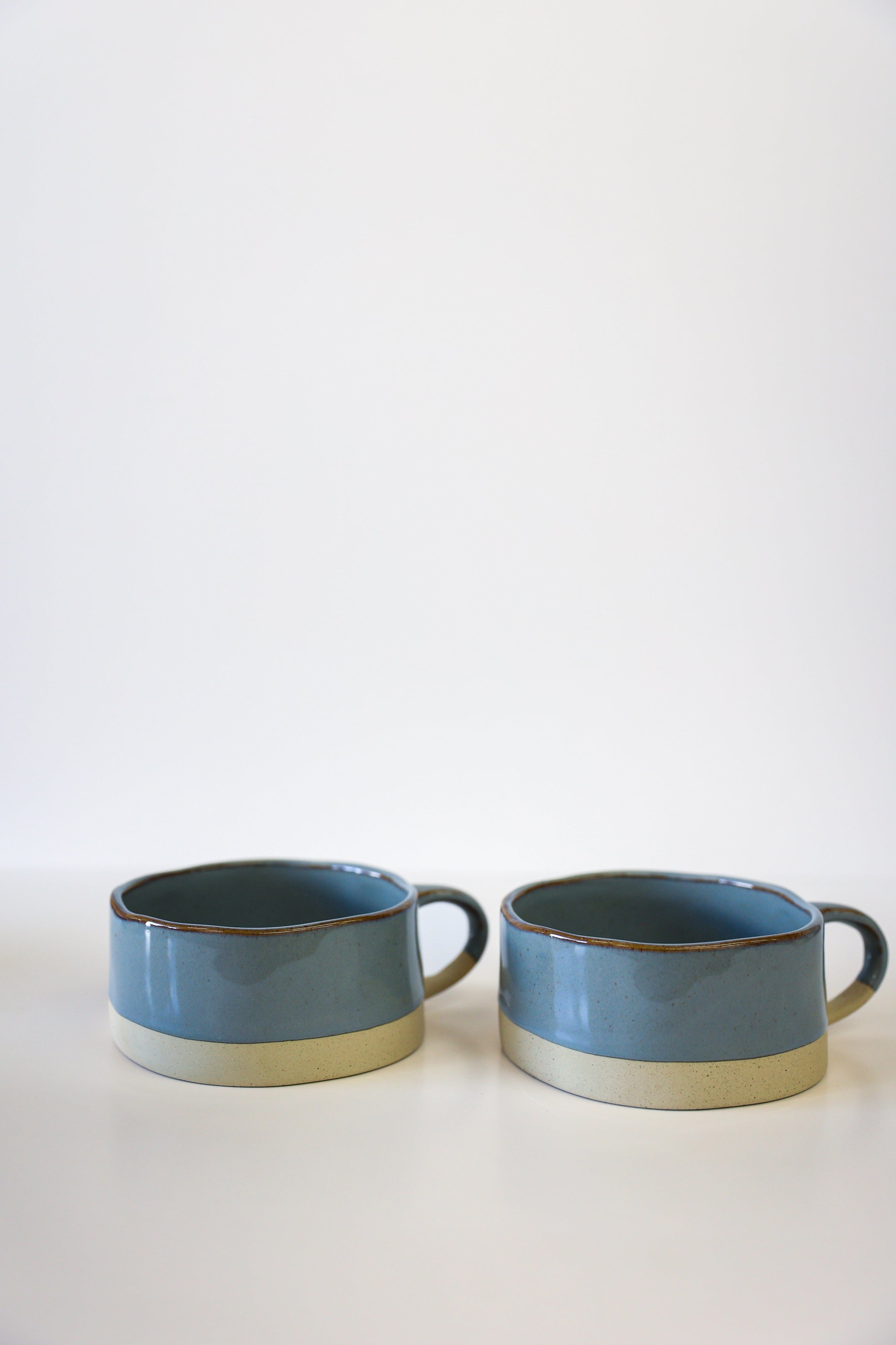 Glazed Garage Ceramics Bowl Avalon Soup Bowl | Waterfall (Set of 2)