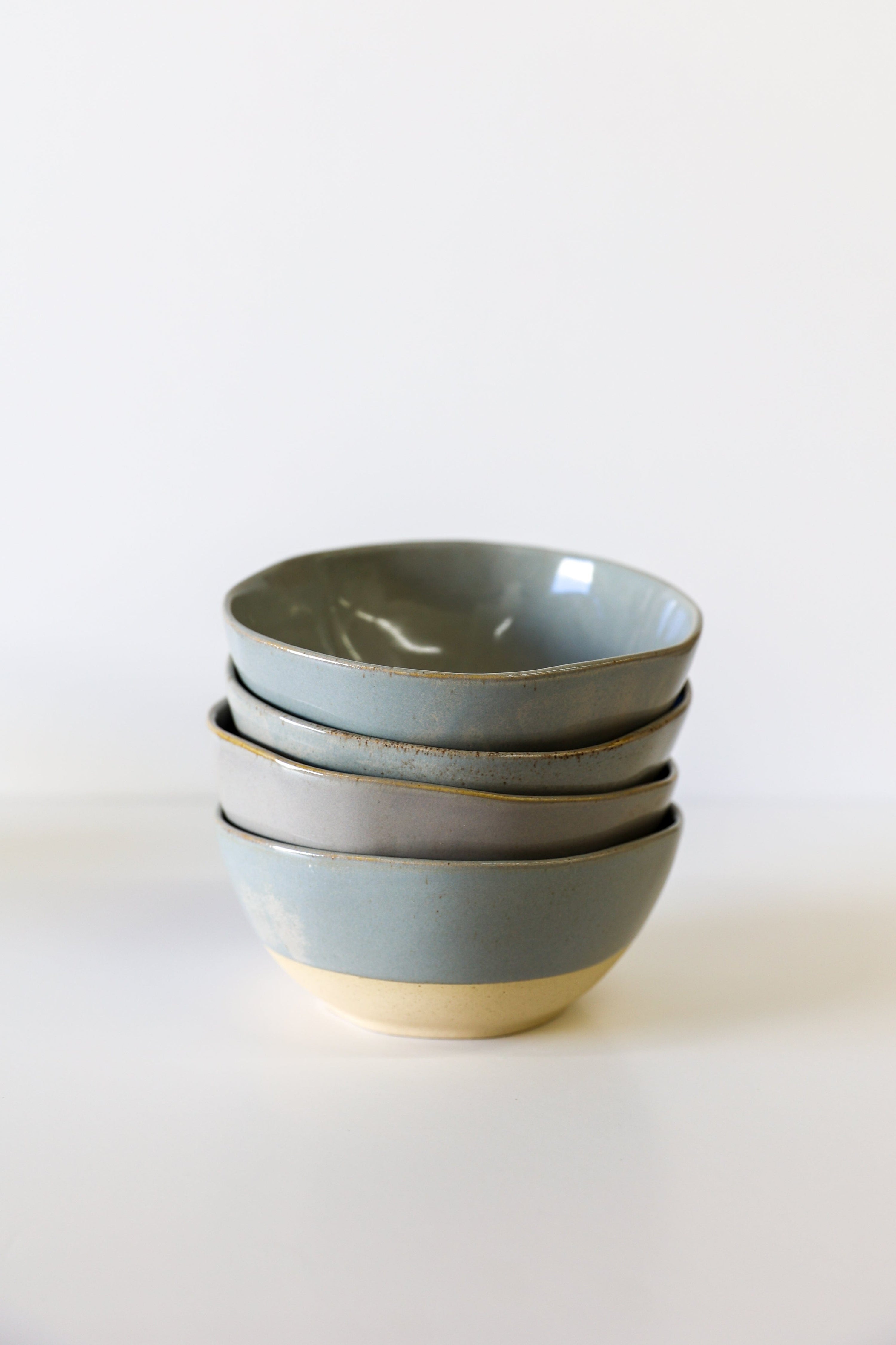 Glazed Garage Ceramics Bowl Ola Cereal Bowl - Waterfall (Set of 4)