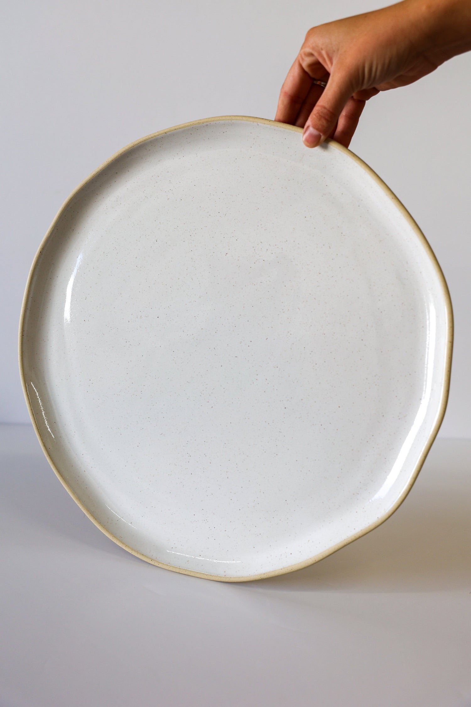 Pier Platter | White Speckle
