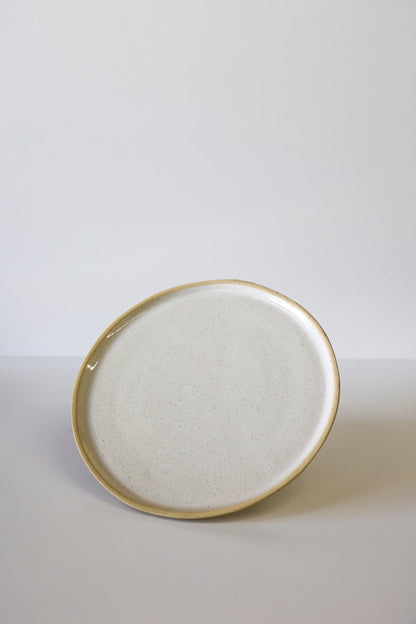 River Dinner Plate | White Speckle (Set of 4)