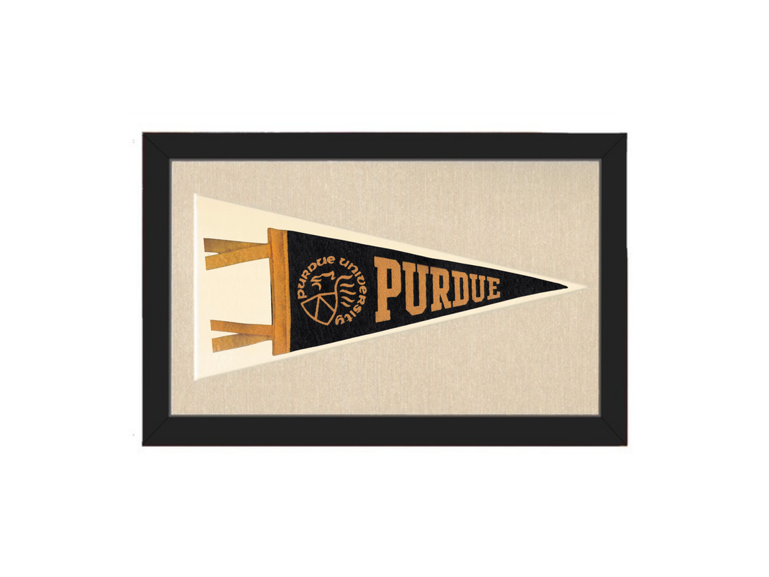 Vintage Purdue Pennant