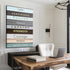 Tailored Canvases Canvas 18x12 inch Medium Premium Gallery Wrapped Shelf To Life Motivational Wall Sign