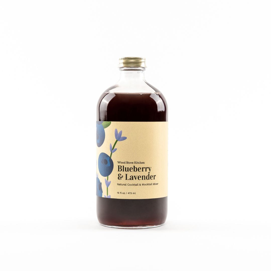 Blueberry &amp; Lavender Mixer, 16 fl oz - My American Goods