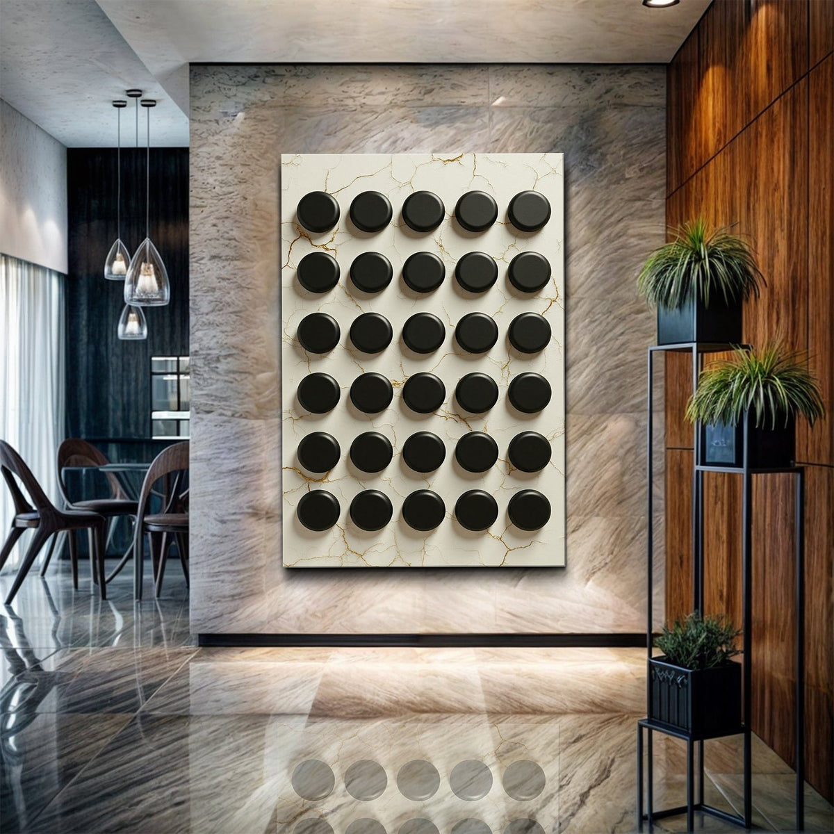 Tailored Canvases Canvas Abstract Minimalist Wall Art XI