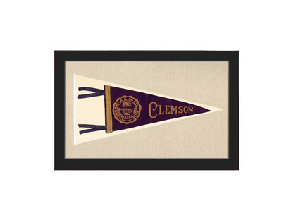 Vintage Clemson Pennant