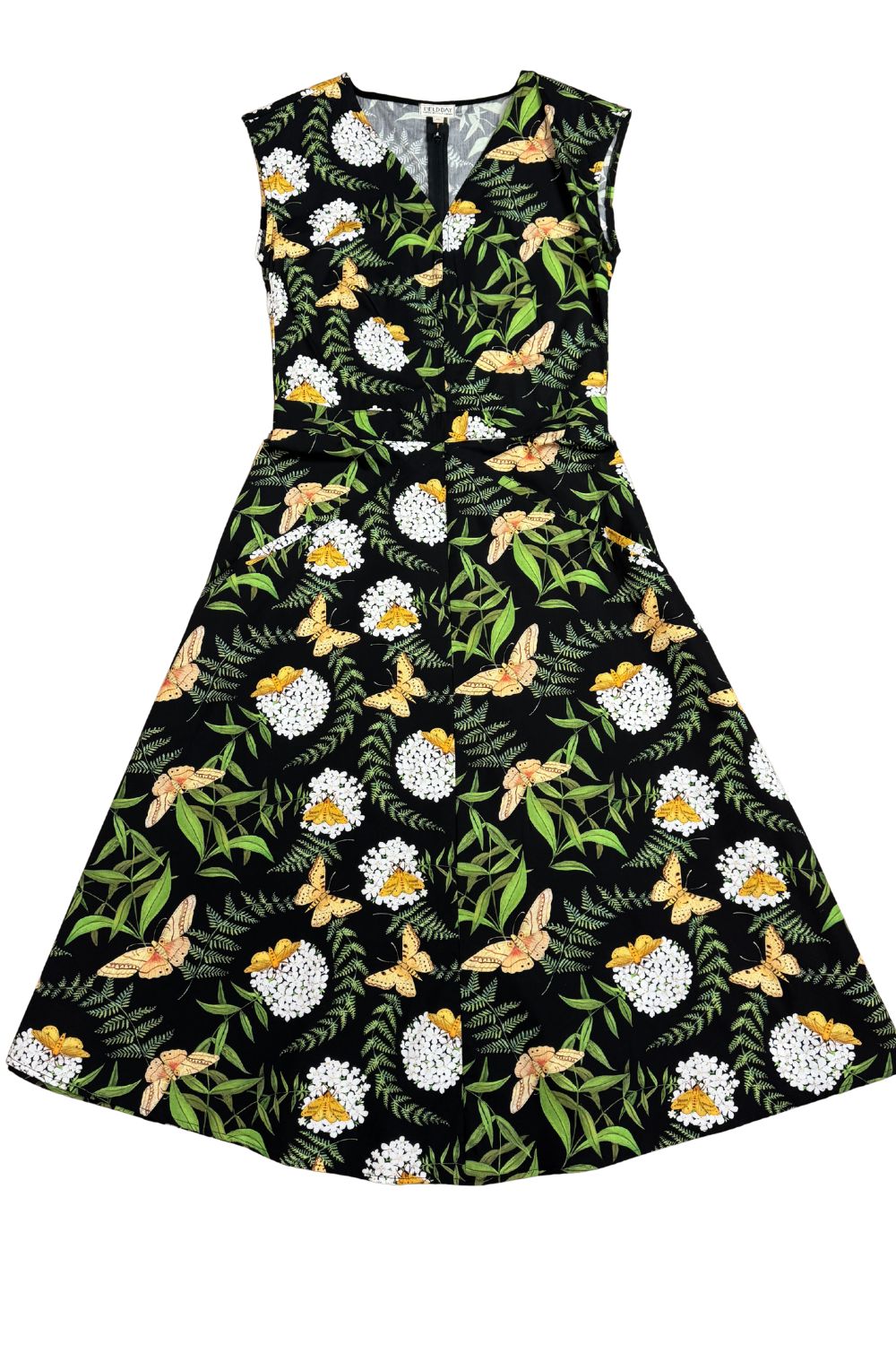 Xena Dress in Fern &amp; Flox by Swan Bones
