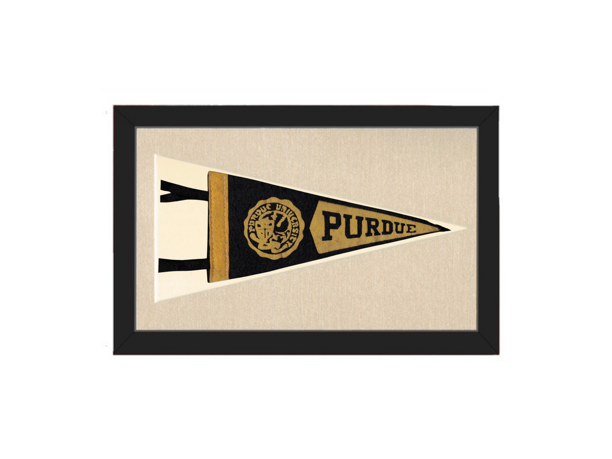 Vintage Purdue Pennant