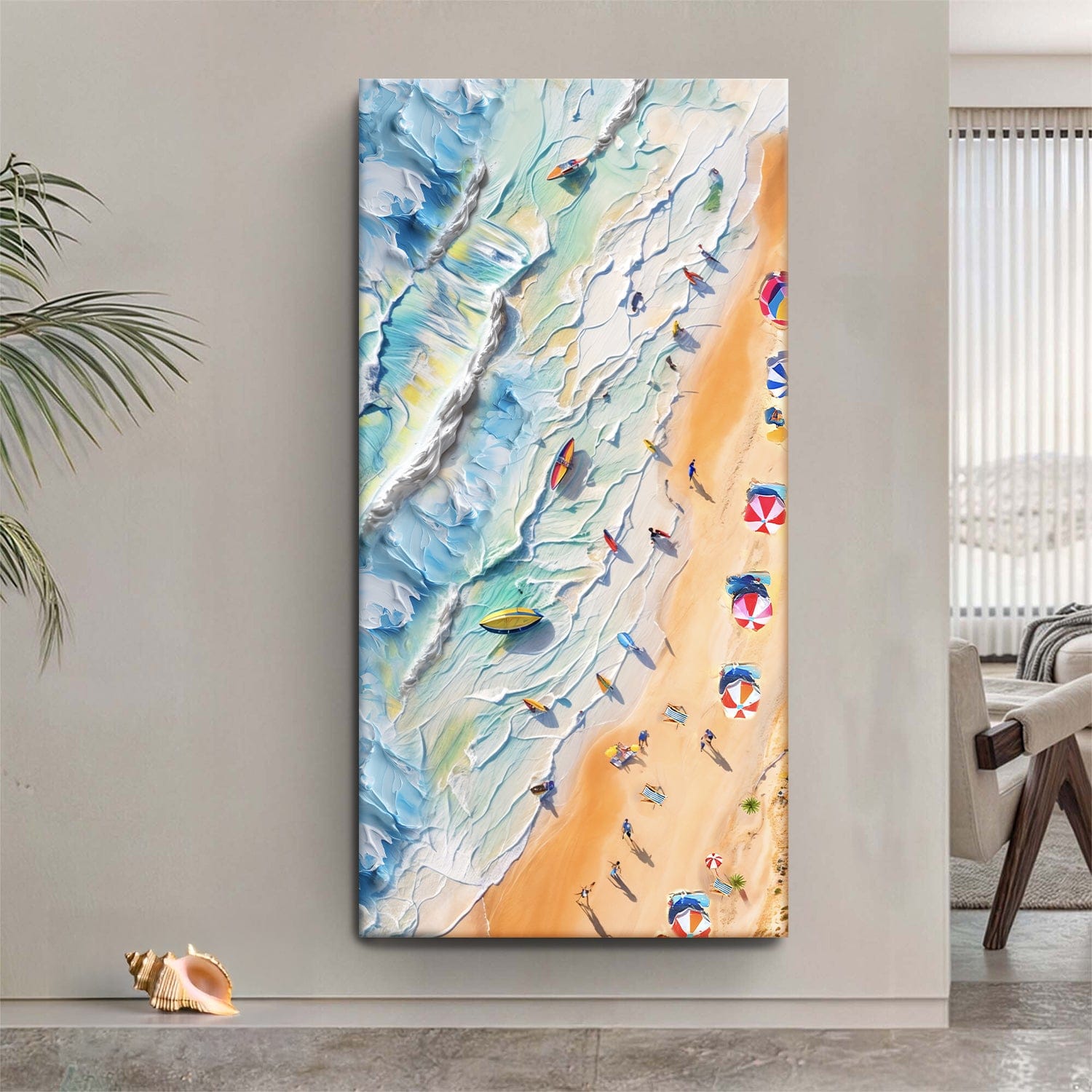 Tailored Canvases Canvas Beach Days Wall Art III