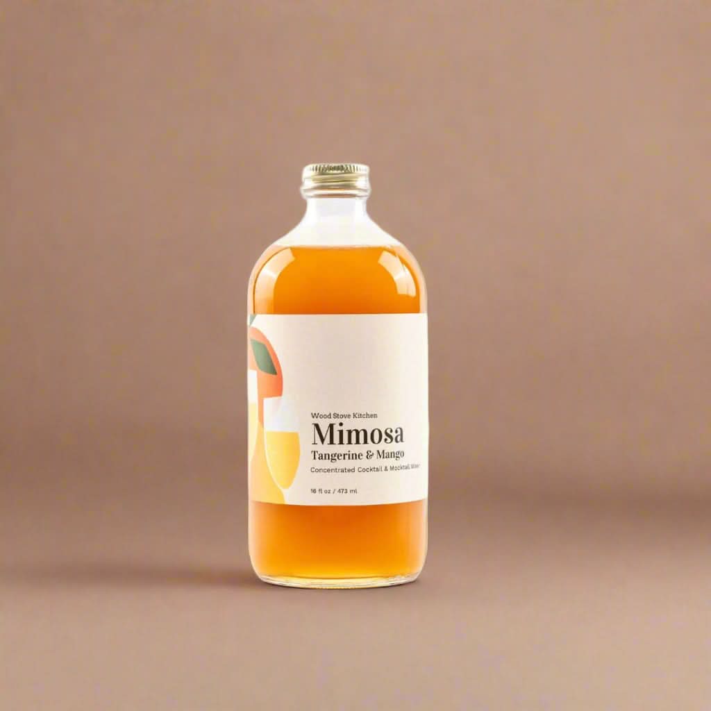Wood Stove Kitchen Tangerine &amp; Mango Drink Syrup, 16 fl oz
