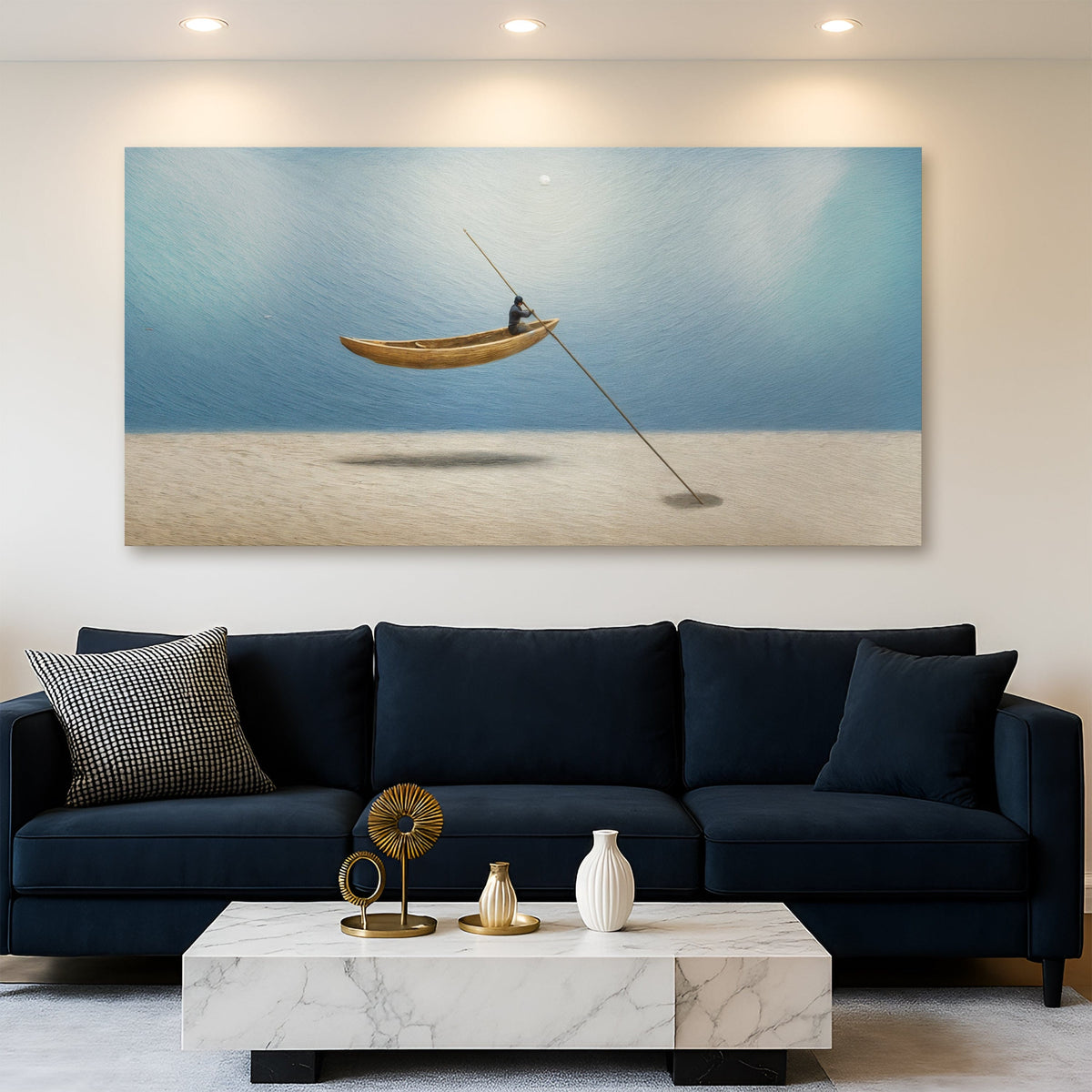 Tailored Canvases Canvas 20x10 inch Medium Premium Gallery Wrapped Sand Drifter Wall Art