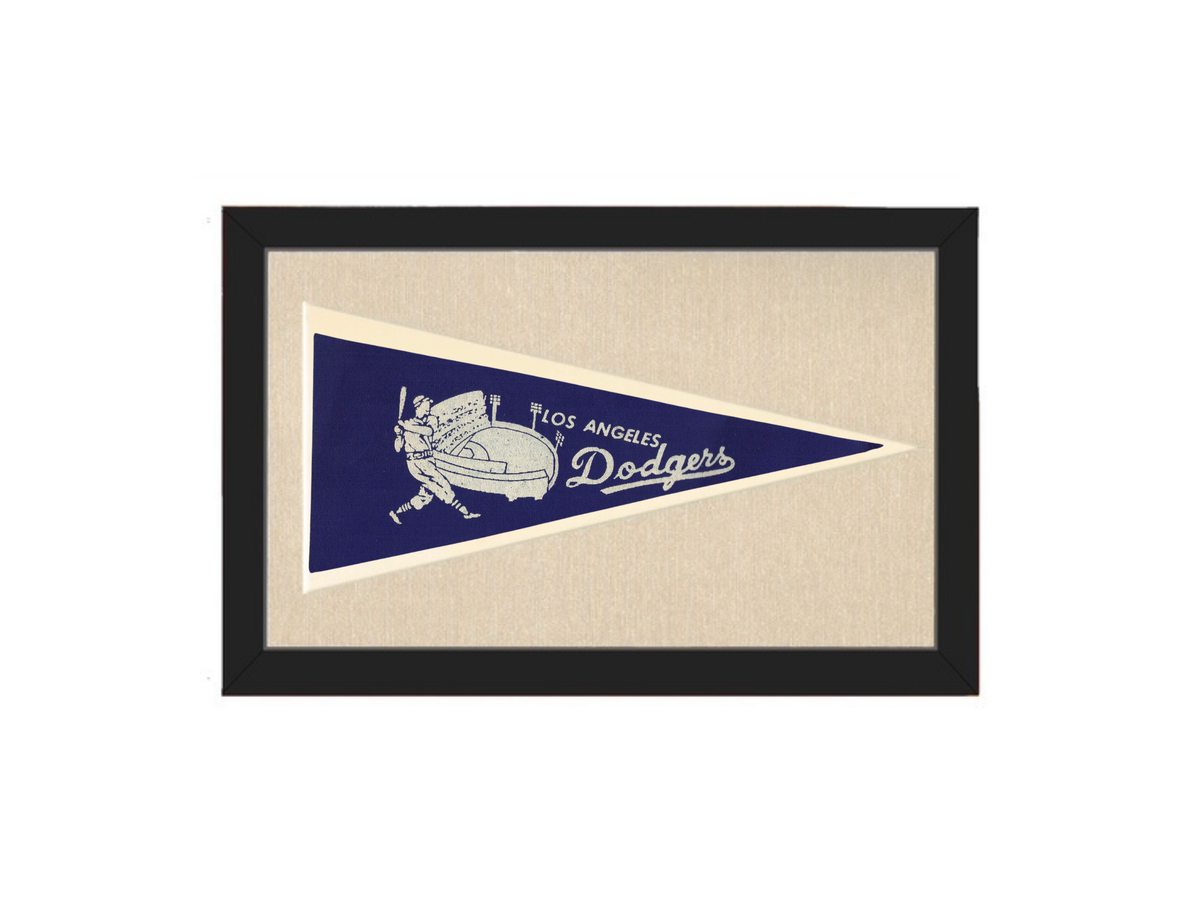Vintage Dodgers Pennant