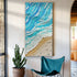 Tailored Canvases Canvas 20x10 inch Medium Premium Gallery Wrapped Beach Days Wall Art IV