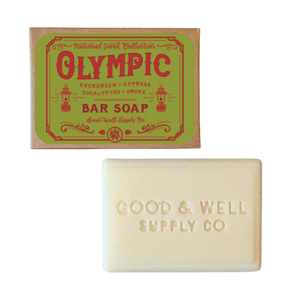 Good &amp; Well Supply Co Bar Soap Olympic National Park Bar Soap
