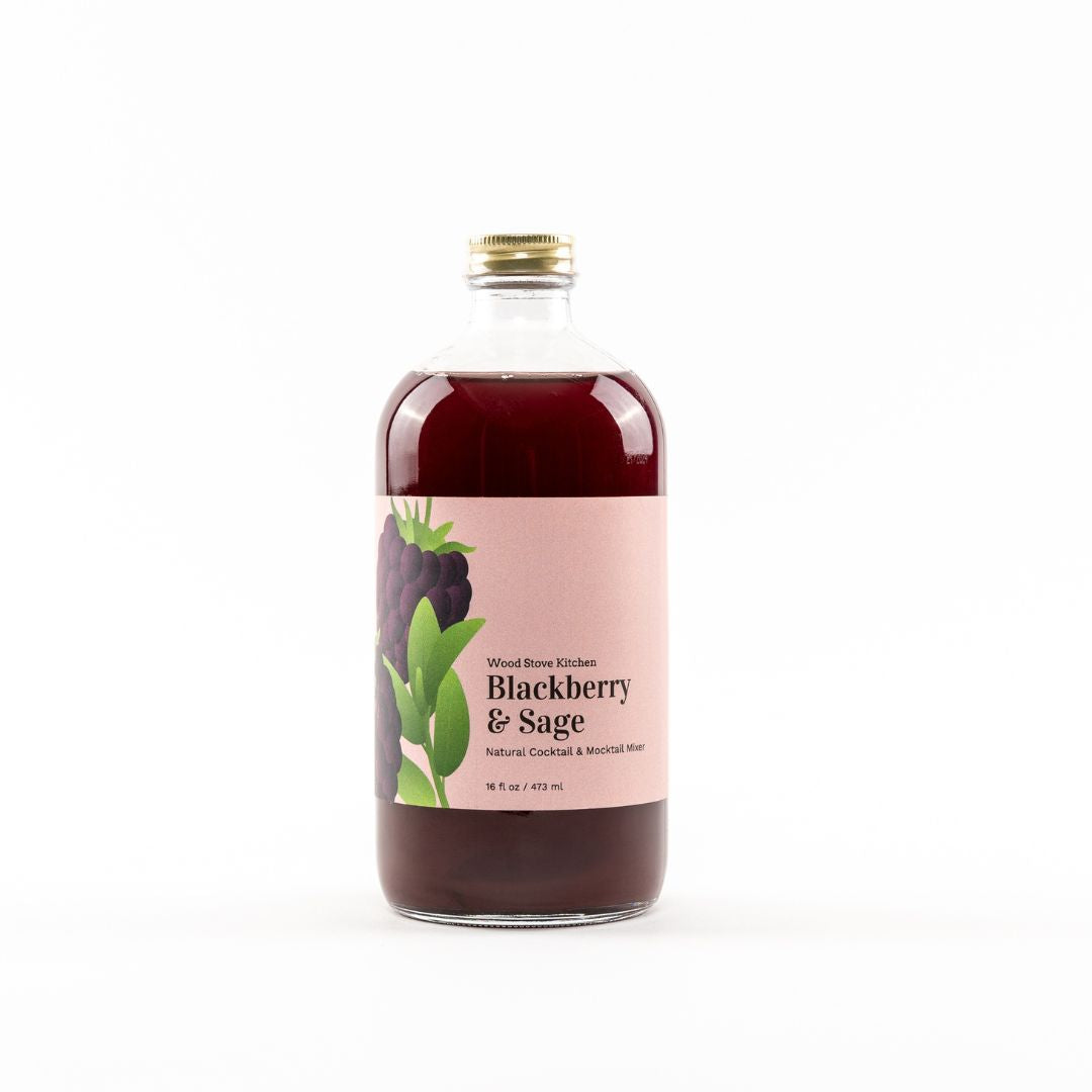 Blackberry &amp; Sage Mixer, 16 fl oz - My American Goods