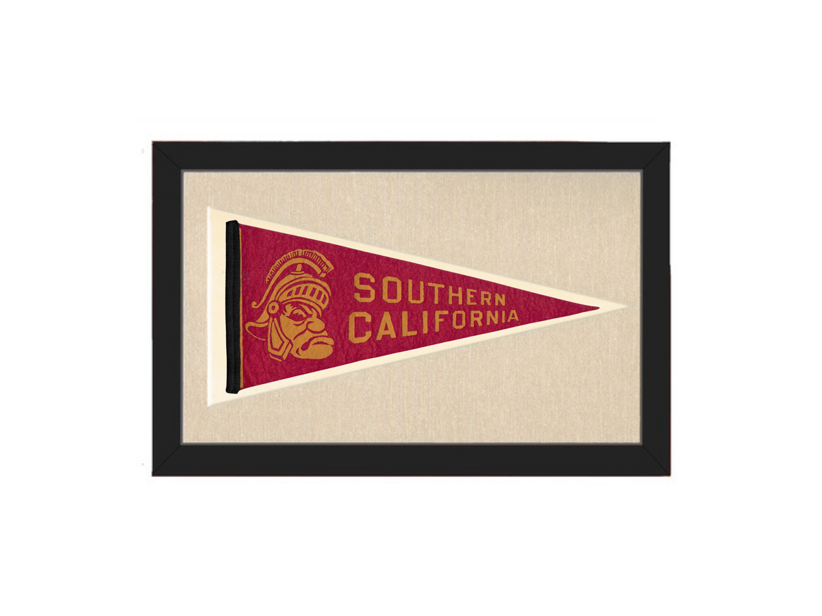 Vintage University of Southern California Pennant