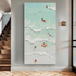 Tailored Canvases Canvas 20x10 inch Medium Premium Gallery Wrapped Beach Days Wall Art XXIII