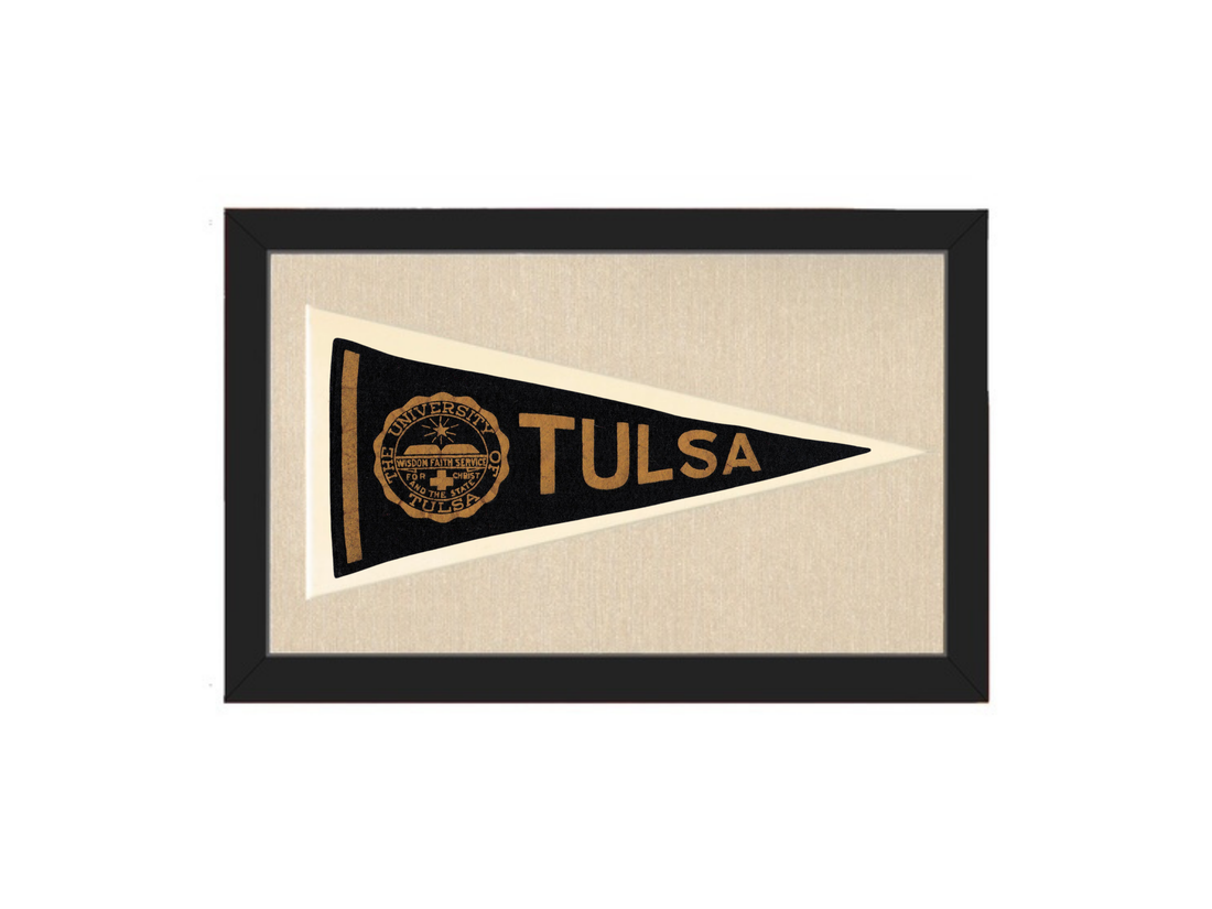 Vintage Tulsa Pennant