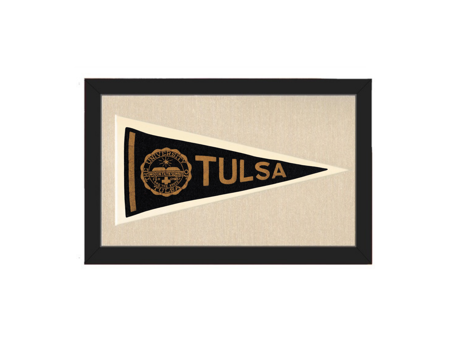 Vintage Tulsa Pennant