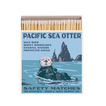 Good &amp; Well Supply Co. Pacific Sea Otter Cabin Matches
