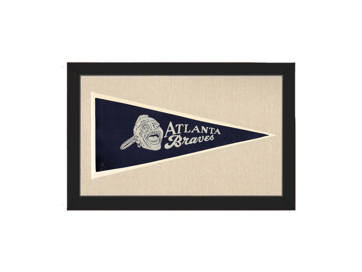 Vintage Braves Pennant