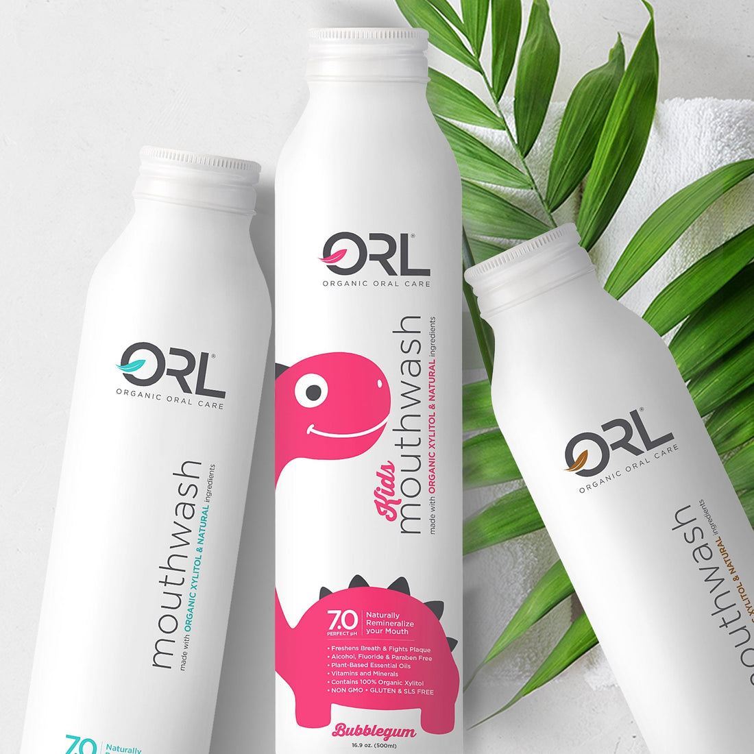 ORL Mouthwash Natural Mouthwash made with the Finest Clean Ingredients