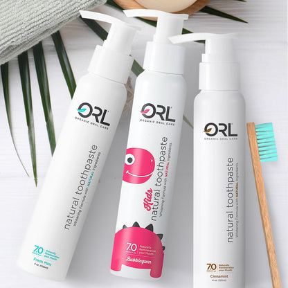 ORL Toothpaste Fluoride-free Toothpaste with Natural Hydroxyapatite