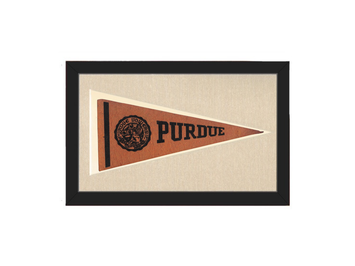 Vintage Purdue Pennant