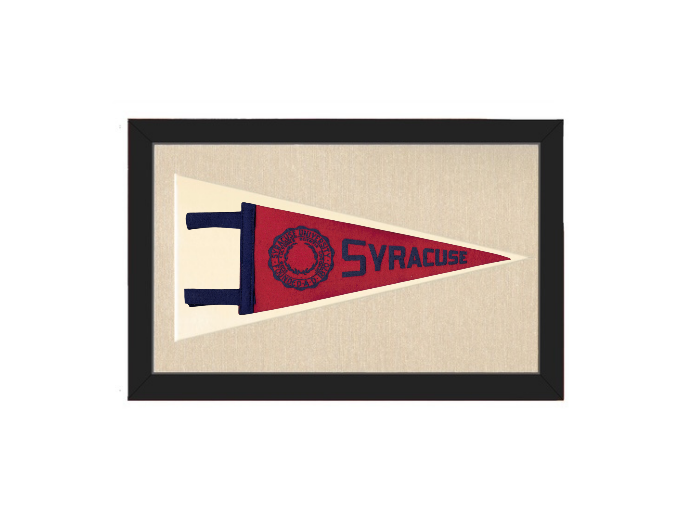 Vintage Syracuse University Pennant