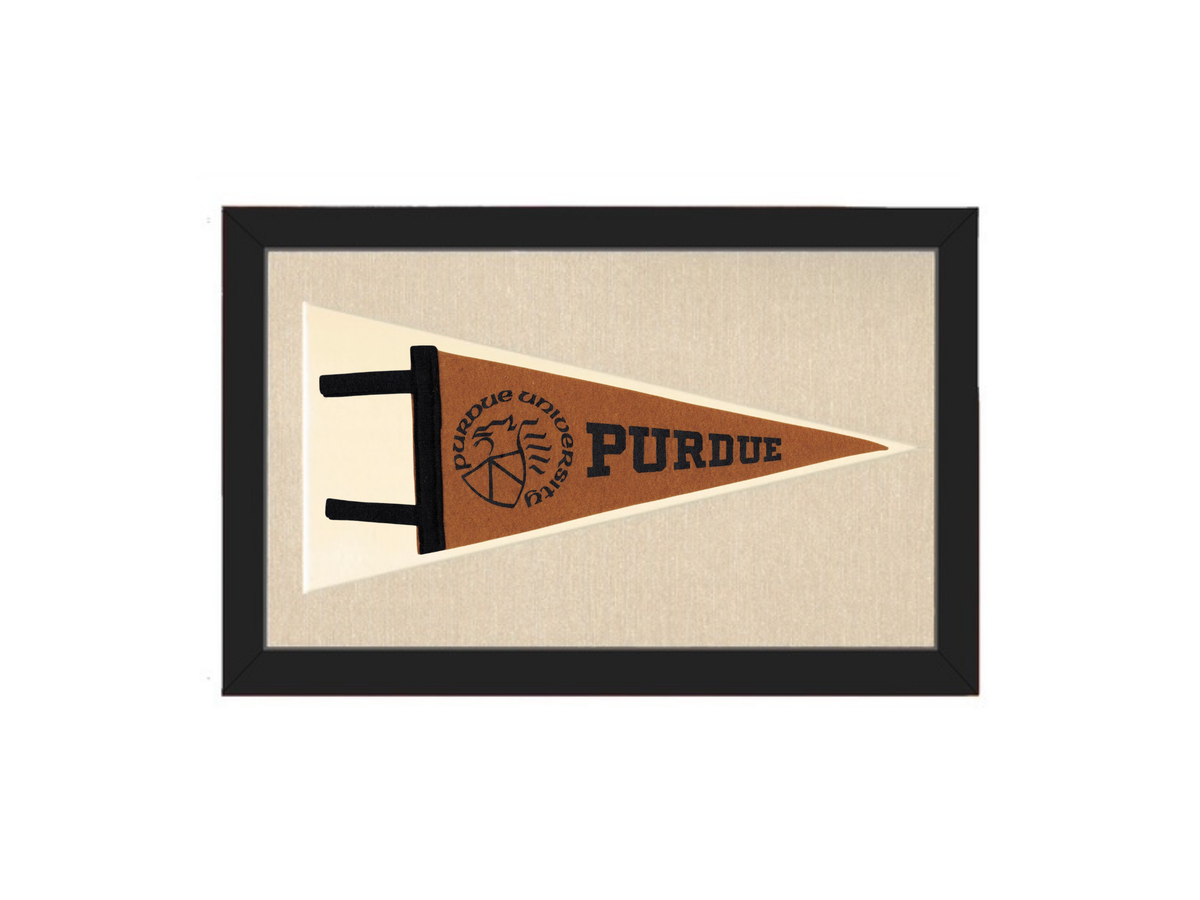 Vintage Purdue Pennant