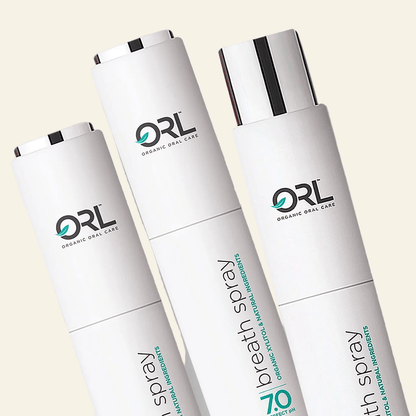 ORL Breath Spray Fresh Mint Breath Spray - 3-Pack